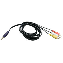ZeeVee CAVC6-X6 audio cable 3.5mm 3 x 3.5mm Black