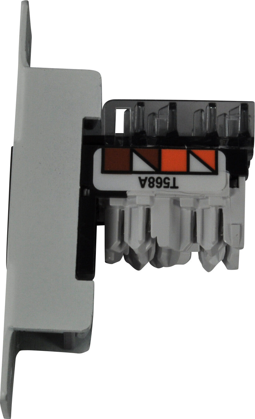 FSR IPS-D711S-WHT socket-outlet RJ-45 Black, White
