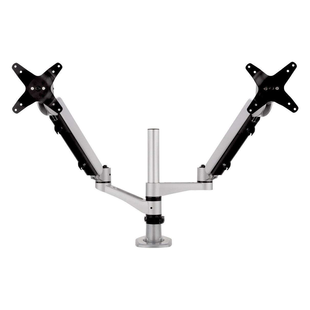 Viewsonic LCD-DMA-002 monitor mount / stand 68.6 cm (27") Black, Silver Desk