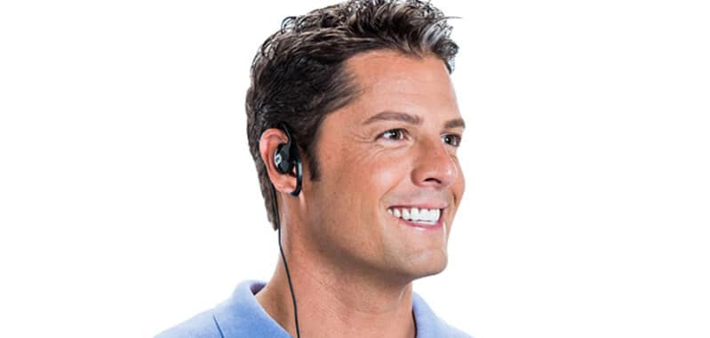 Listen LA-164 headphones/headset Wired Ear-hook Grey
