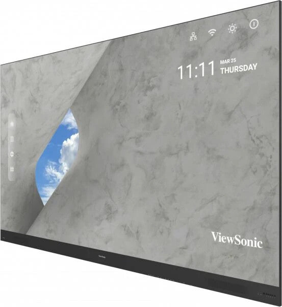 Viewsonic LDP135-151 Signage Display Digital signage flat panel 3.43 m (135") LED Wi-Fi 600 cd/m² Full HD Black Android 9.0
