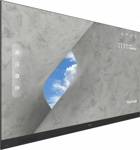 Viewsonic LDP135-151 Signage Display Digital signage flat panel 3.43 m (135") LED Wi-Fi 600 cd/m² Full HD Black Android 9.0