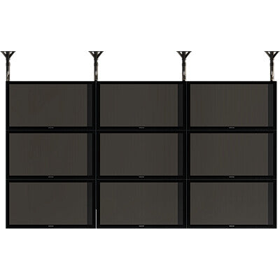 Crimson AV VWC60 signage display mount 152.4 cm (60") Black
