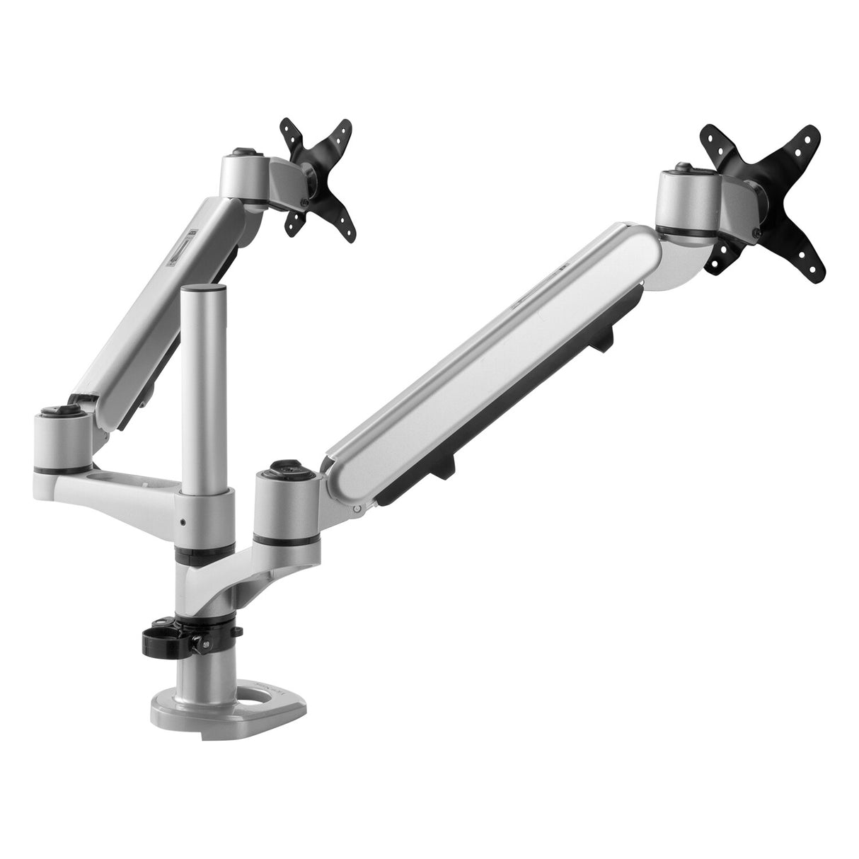 Viewsonic LCD-DMA-002 monitor mount / stand 68.6 cm (27") Black, Silver Desk