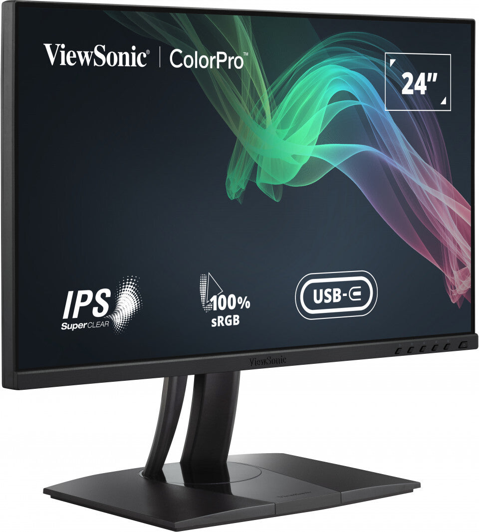 Viewsonic VP Series VP2456 computer monitor 61 cm (24") 1920 x 1080 pixels Full HD LED Black