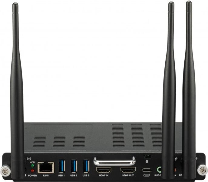 Viewsonic VPC-A31-O1 PC/workstation 8 GB DDR4-SDRAM 128 GB SSD Slot-in PC Mini PC Black