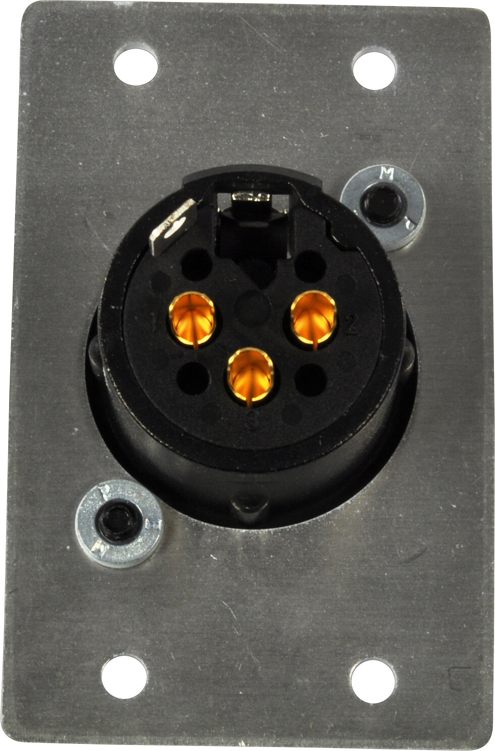 FSR IPS-A611D-WHT socket-outlet XLR Black, White