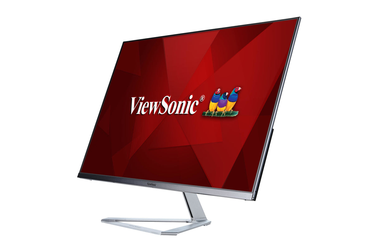 Viewsonic VX Series VX3276-2K-mhd LED display 81.3 cm (32") 2560 x 1440 pixels Silver