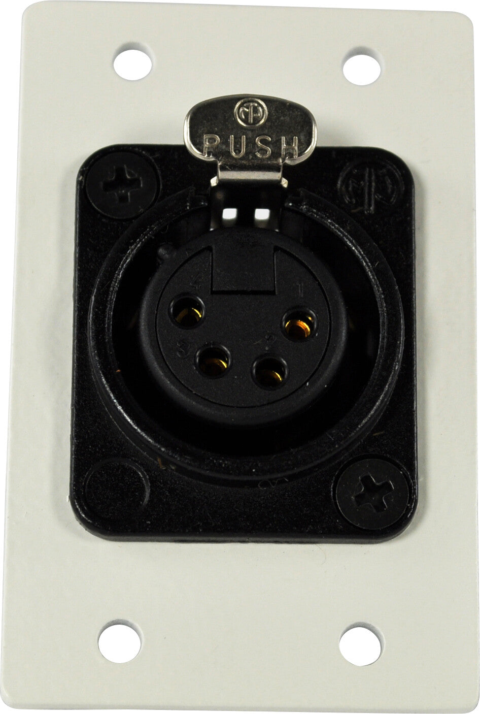 FSR IPS-C610D-WHT socket-outlet XLR Black, White