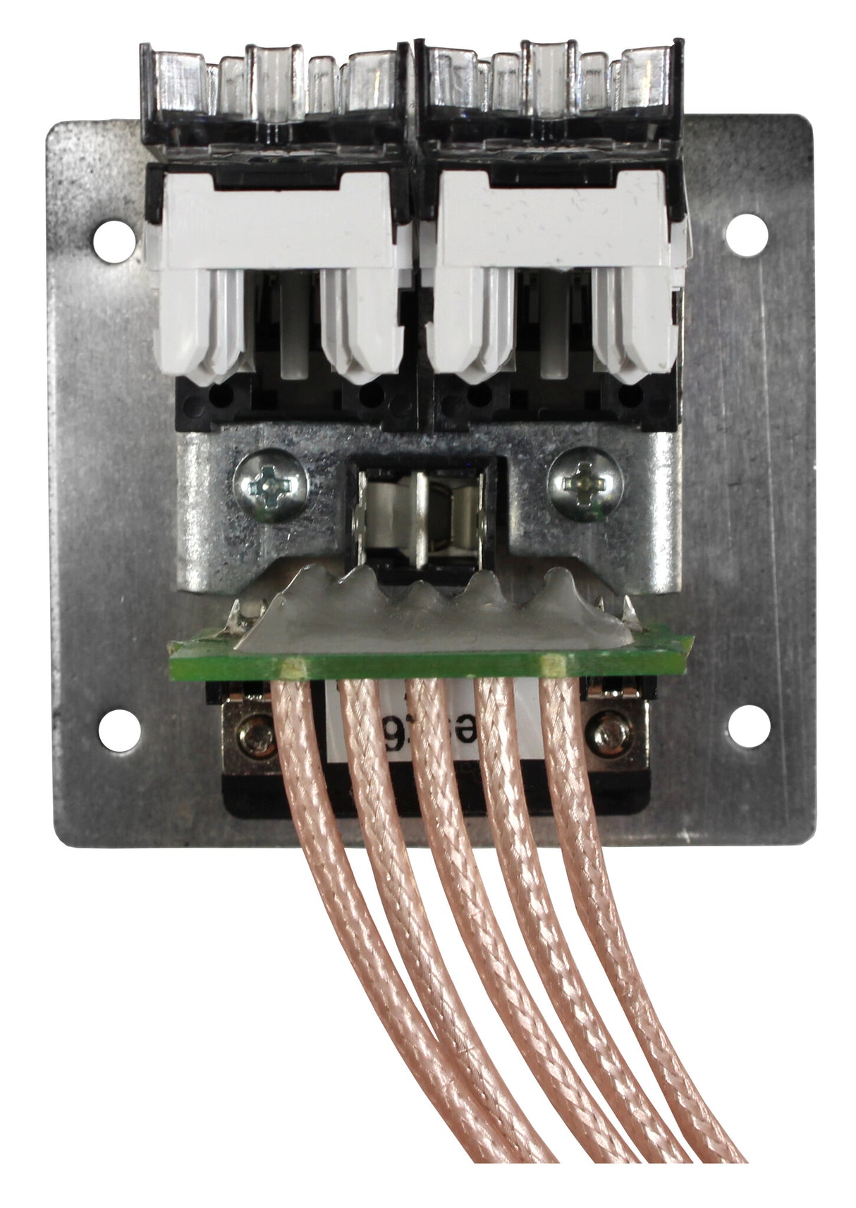 FSR IPS-SF940T socket-outlet 2 x RJ-45 + VGA Black