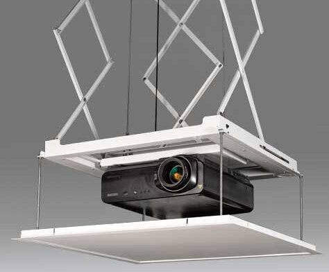 Draper 300251 project mount Ceiling White