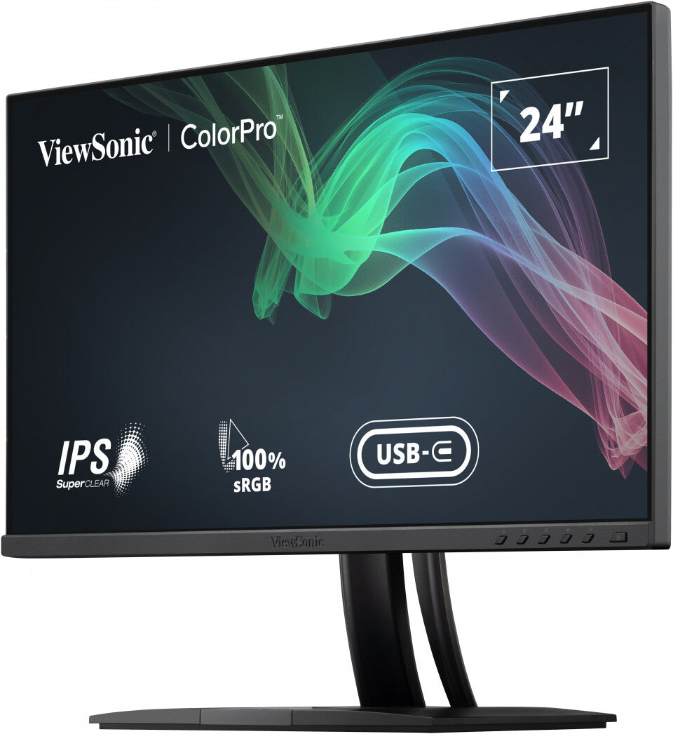Viewsonic VP Series VP2456 computer monitor 61 cm (24") 1920 x 1080 pixels Full HD LED Black