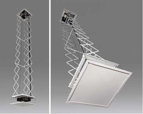 Draper SLX24 project mount Ceiling White