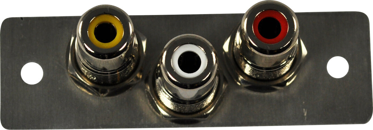 FSR IPS-AV231S-WHT socket-outlet 3 x RCA White