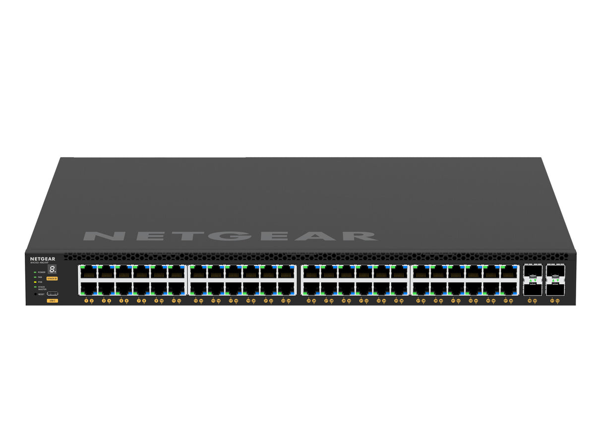 NETGEAR M4350-48G4XF Managed L3 Gigabit Ethernet (10/100/1000) Power over Ethernet (PoE) 1U Black