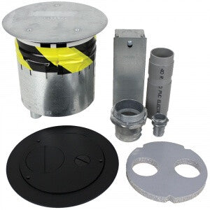 FSR SF6-CPT-FF-BLK outlet box Aluminium, Black