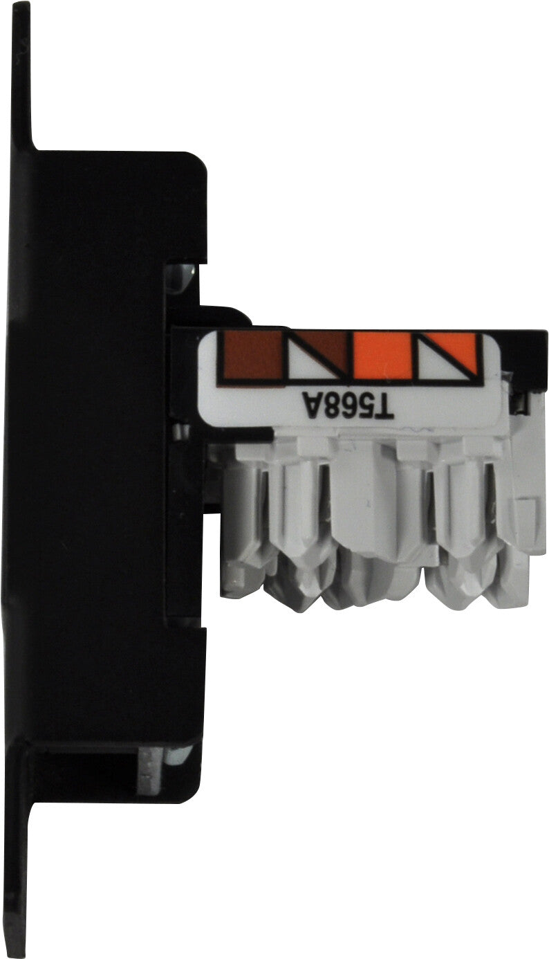 FSR IPS-D711S-BLK socket-outlet RJ-45 Black