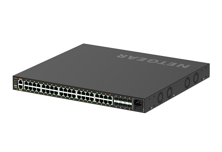NETGEAR GSM4248PX Managed L2/L3/L4 Gigabit Ethernet (10/100/1000) Power over Ethernet (PoE) 1U Black