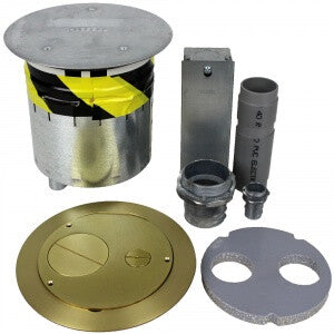 FSR SF6-CPT-FF-BRS outlet box Aluminium, Brass