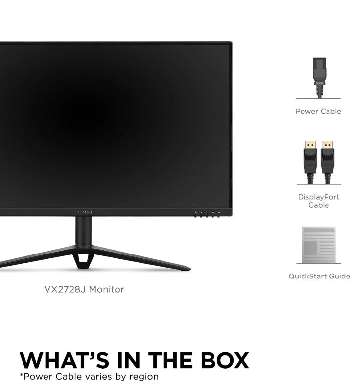 Viewsonic VX Series VX2728J computer monitor 68.6 cm (27") 1920 x 1080 pixels Full HD LED Black