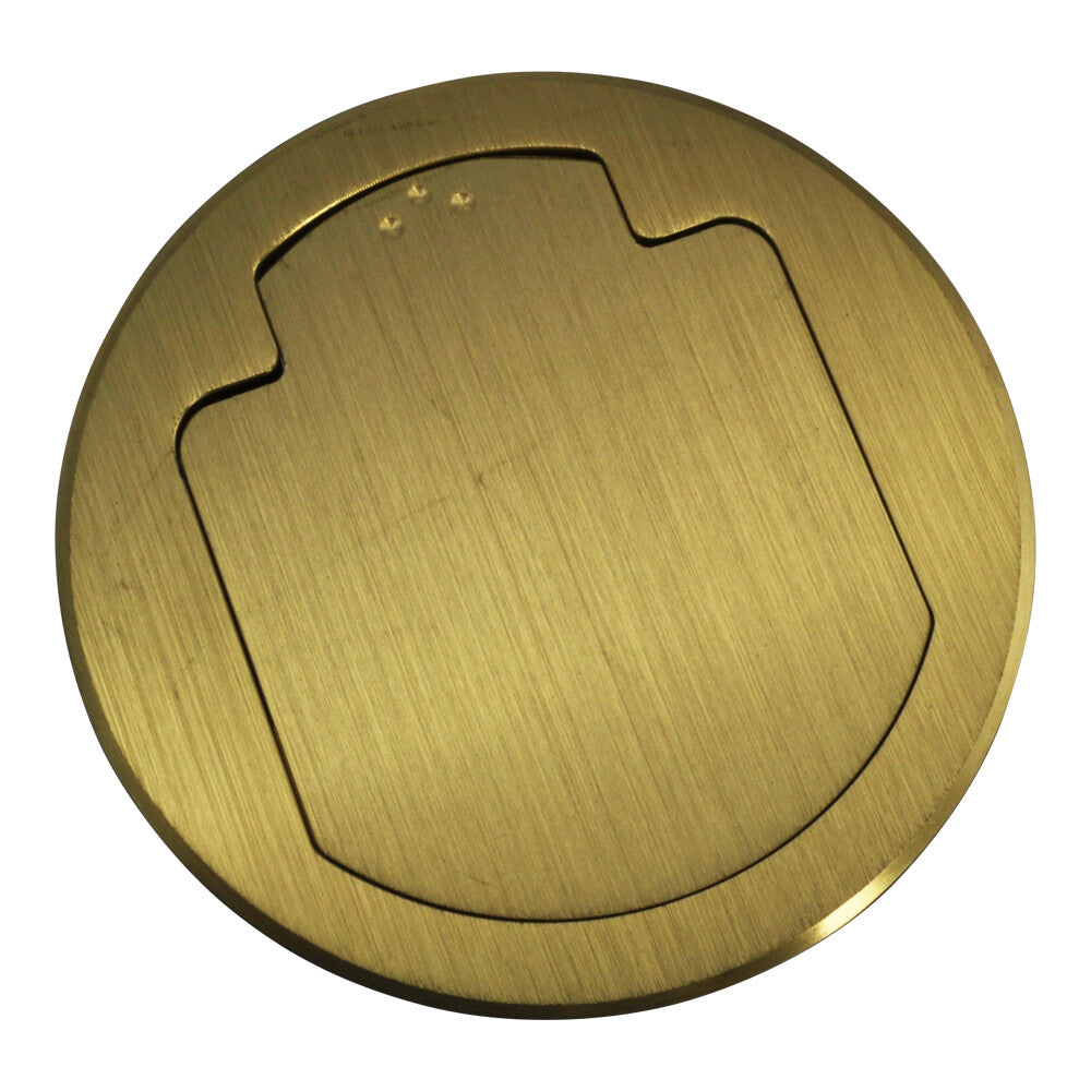 FSR T3-AC2-BRS outlet box Black, Brass