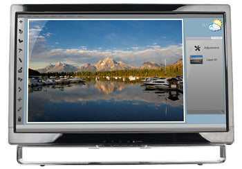 Planar Systems PXL2230MW computer monitor 54.6 cm (21.5") 1920 x 1080 pixels Full HD LED Touchscreen Tabletop Metallic