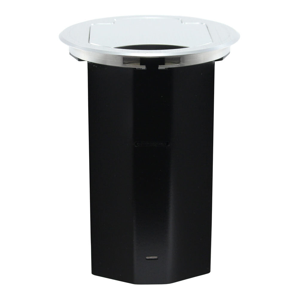 FSR T3-AC2HWCP-ALM outlet box Type B Aluminium, Black