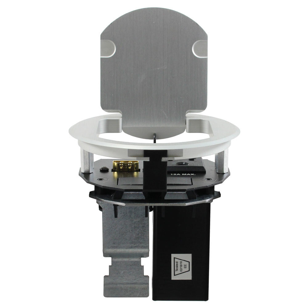 FSR T3-DV2S-ALM outlet box NEMA 5-15R Aluminium, Black