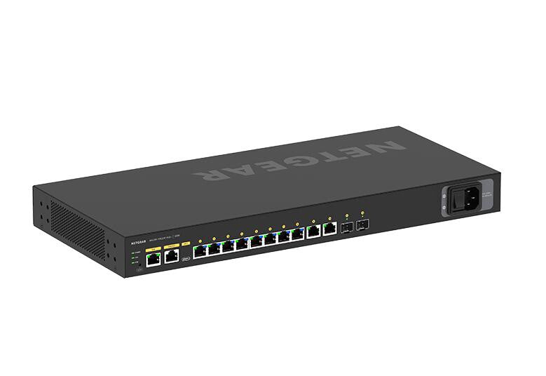 NETGEAR GSM4212PX Managed L2/L3 Gigabit Ethernet (10/100/1000) Power over Ethernet (PoE) 1U Black