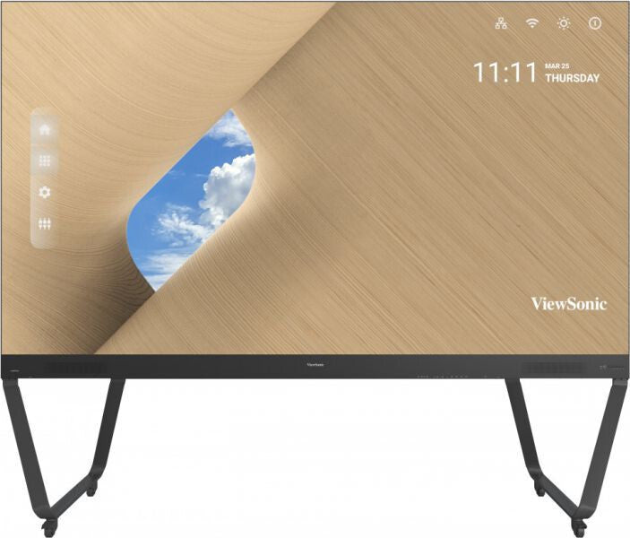 Viewsonic LDP163-181 Signage Display Digital signage flat panel 4.14 m (163") LCD Wi-Fi 600 cd/m² Full HD Black Android 9.0