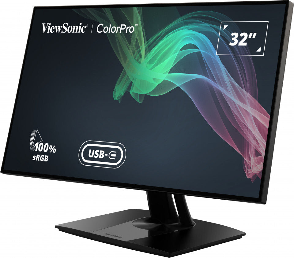 Viewsonic VP Series 3268A-4K computer monitor 81.3 cm (32") 3840 x 2160 pixels 4K Ultra HD LED Black