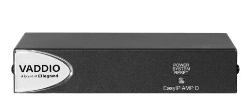 Vaddio 999-86300-000 audio amplifier Black