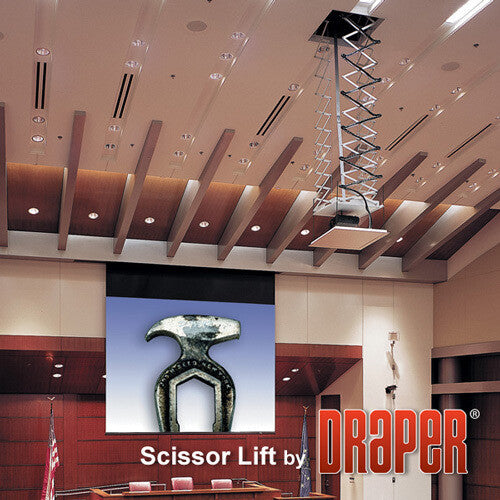 Draper SL10, 110 V project mount Ceiling White