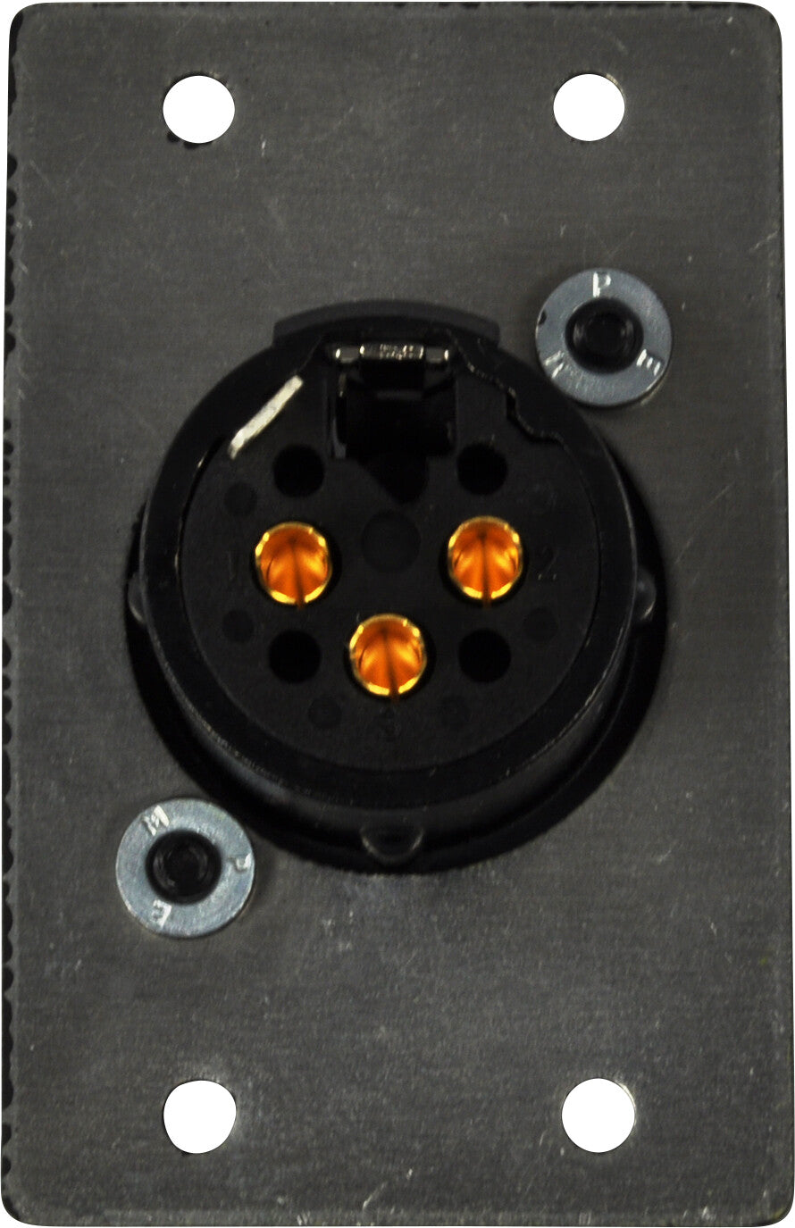 FSR IPS-A611D-BLK socket-outlet XLR Black