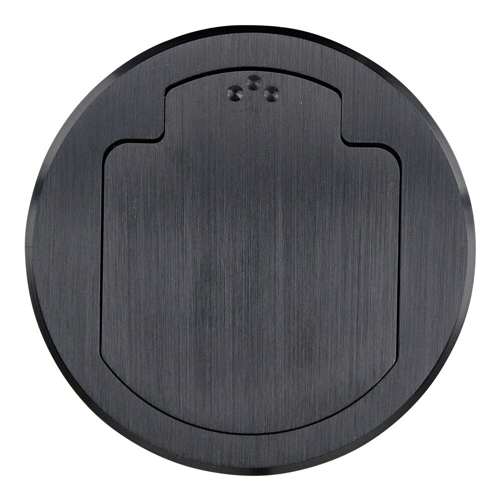 FSR T3-DV2S-BLK outlet box NEMA 5-15R Black