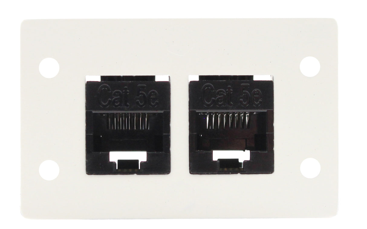 FSR IPS-D721D-WHT socket-outlet RJ-45 Black, White