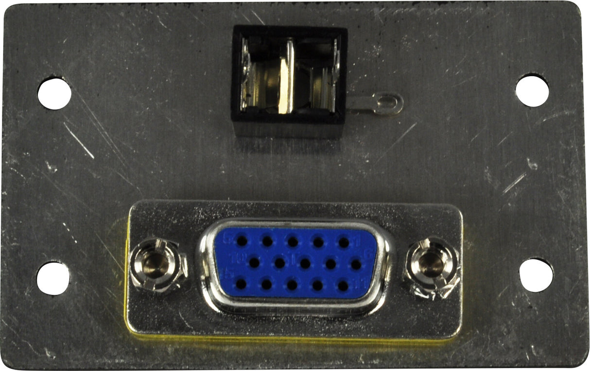 FSR IPS-AV920D-BLK socket-outlet Black, Blue