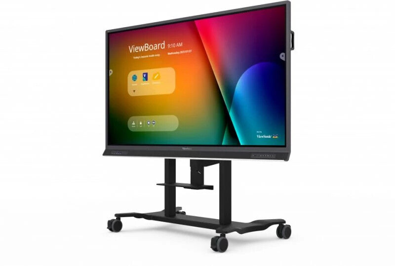 Viewsonic VB-STND-008 multimedia cart/stand Black Universal Multimedia cart/trolley