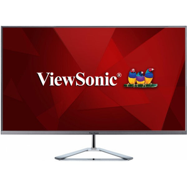 Viewsonic VX Series VX3276-mhd computer monitor 81.3 cm (32") 1920 x 1080 pixels Full HD LED Black, Silver