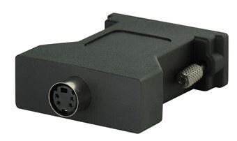 TV One ZDS2046 cable gender changer DVI 4-PIN Mini-DIN Black