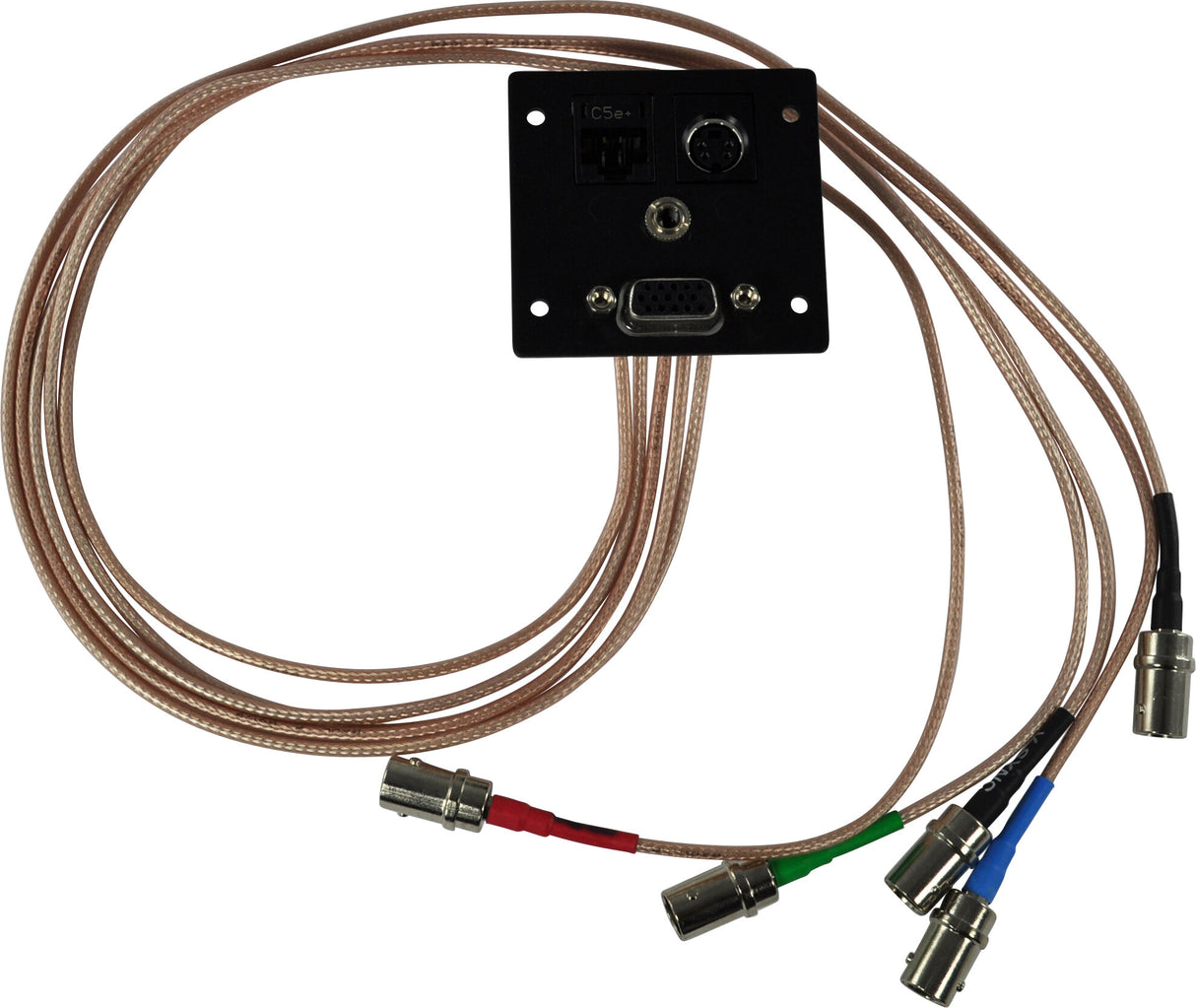 FSR IPS-SF942T socket-outlet VGA + 3.5mm + RJ-45 + S-Video Black