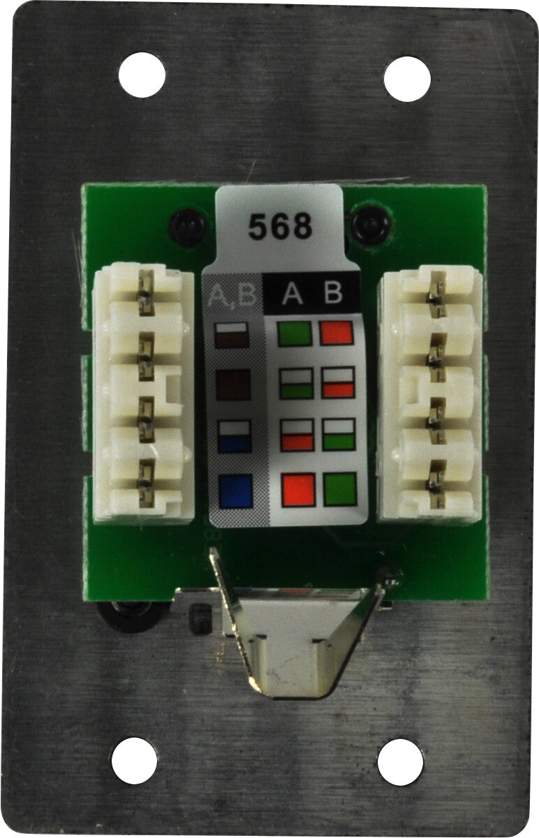 FSR IPS-C710D-BLK socket-outlet RJ-45 Black