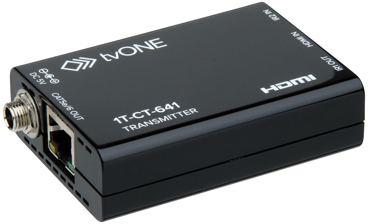 TV One 1T-CT-642 AV extender AV receiver Black