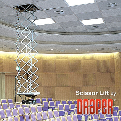 Draper SL8, 110 V project mount Ceiling White