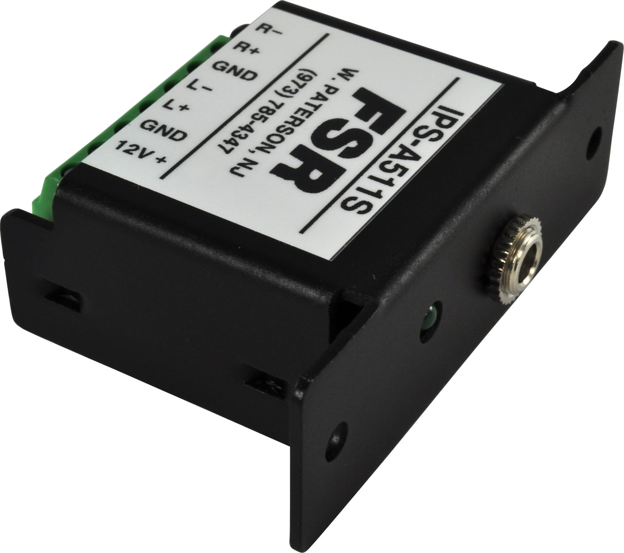 FSR IPS-A511S-BLK socket-outlet 3.5 mm Black