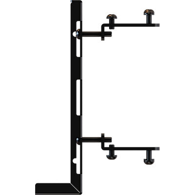 Crimson AV ADCPU AV equipment shelf Black Stainless steel