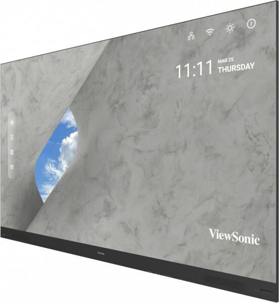 Viewsonic LDP163-181 Signage Display Digital signage flat panel 4.14 m (163") LCD Wi-Fi 600 cd/m² Full HD Black Android 9.0