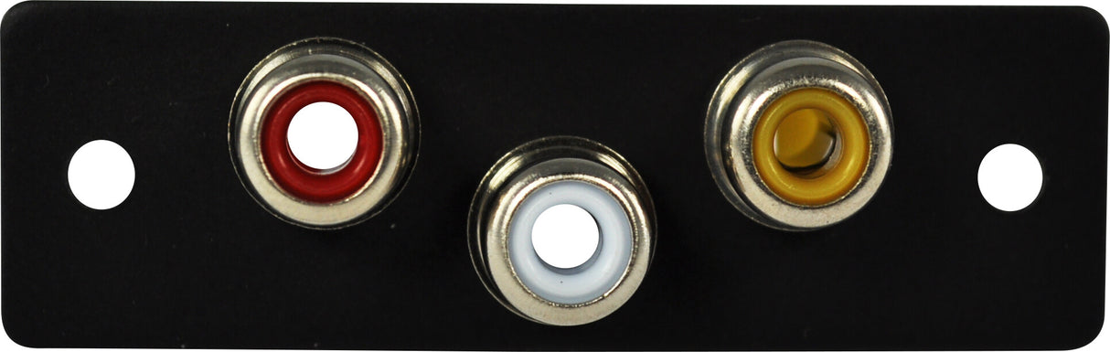 FSR IPS-AV230S-BLK socket-outlet 3 x BNC Black