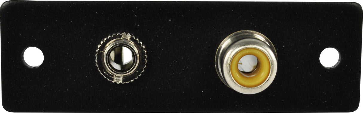 FSR IPS-AV922S-BLK socket-outlet RCA + 3.5 mm Black