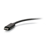 C2G USB-C® to HDMI®, VGA, USB-A, and RJ45 Multiport Adapter - 4K 30Hz - Black